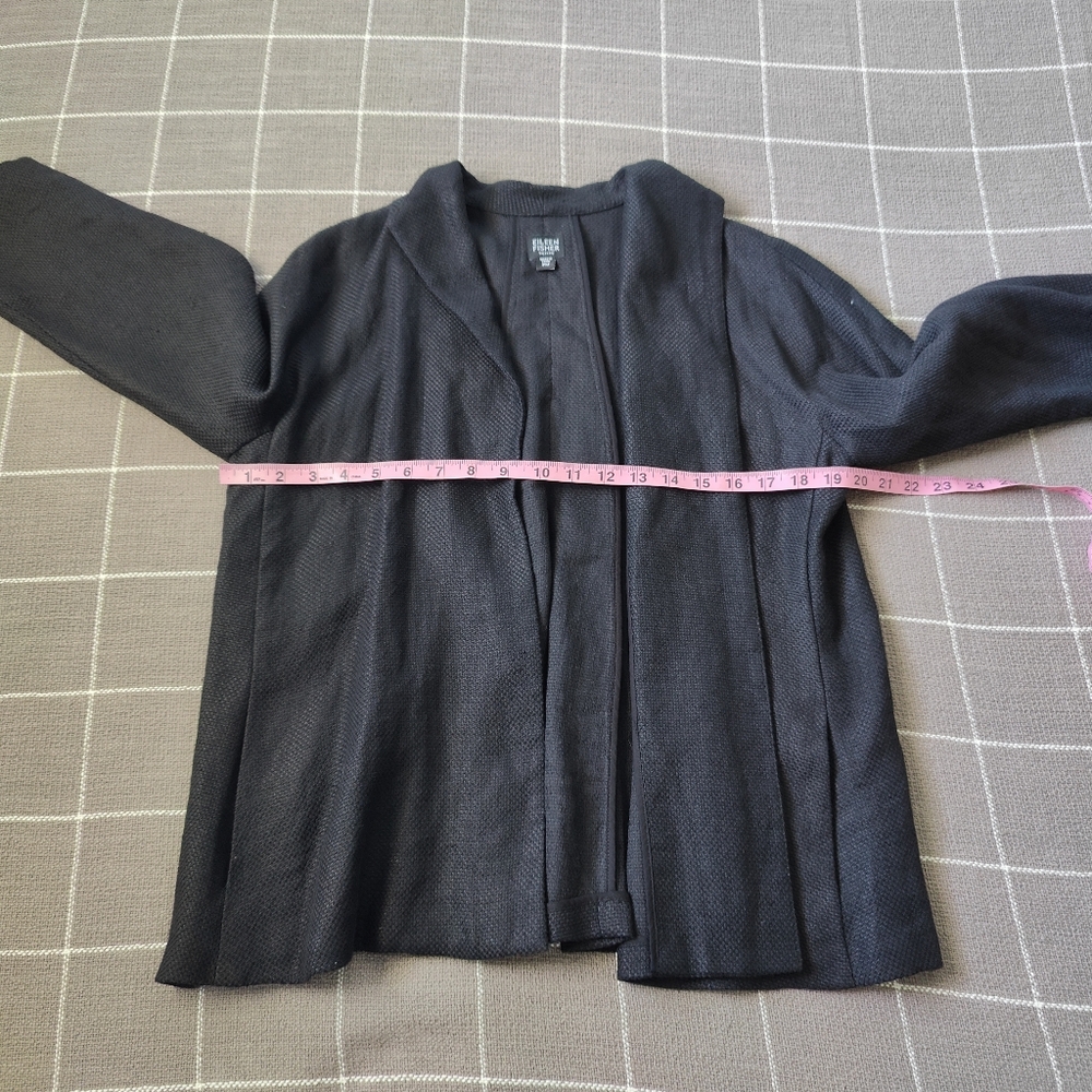 Eileen Fisher Linen Jacket - Picture 3 of 6